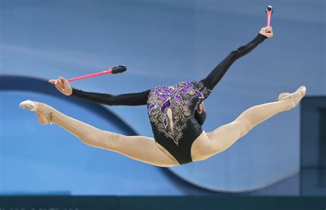 Rhythmic Gymnasts Seem To Defy Physics Photo 1 Pictures Cbs News