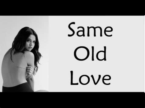 You can't believe, still can't believe it you left in peace. Selena Gomez-Same Old Love (Türkçe) - YouTube