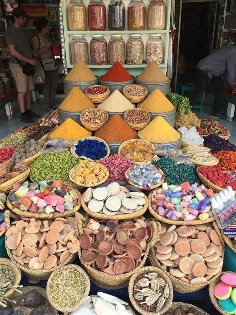 Array Of Spices At A Spice Market We Visited During Our Culinary