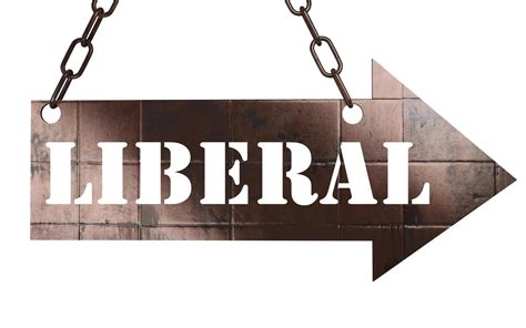 Liberal Word On Metal Pointer 6377201 Stock Photo At Vecteezy