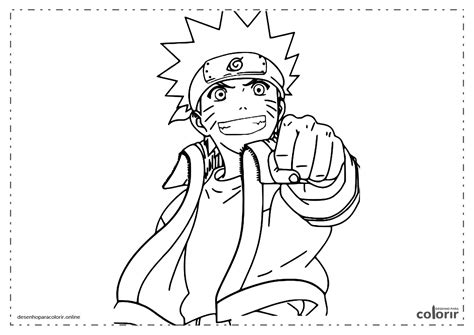 Desenhos De Naruto Para Colorir