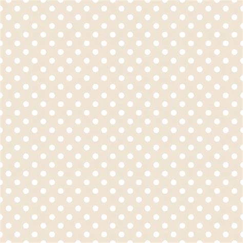 Grey Polka Dots White Background Retro Seamless Vector Pattern Texture