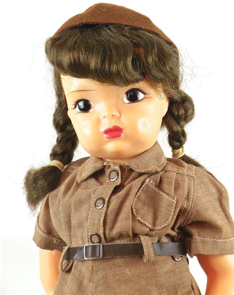 Vintage Terri Lee Hard Plastic Brownie Girl Scout Doll From Brownie Girl Scout Girl