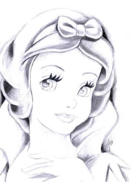 Disney Princess Snow White By Jamie Villegas