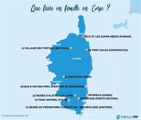 Carte Corse Touristique Info ≡ Voyage Carte Plan