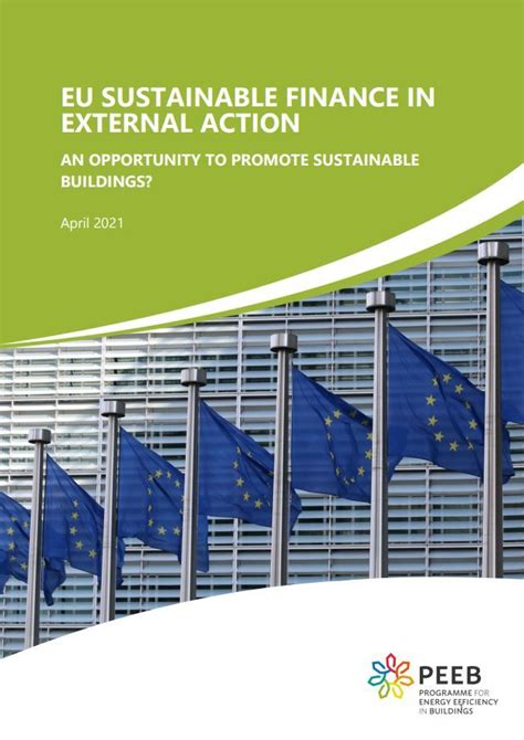 Eu Sustainable Finance Agenda And Buildings Briefings On Eu Taxonomy