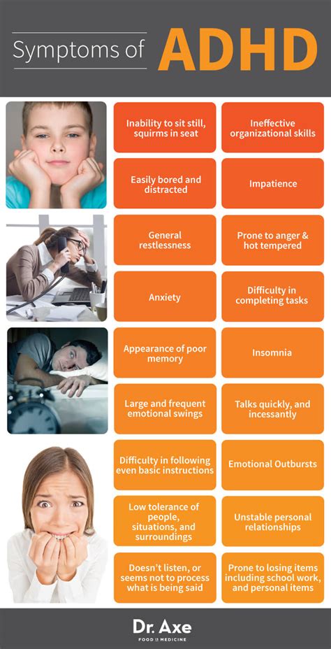 Symptoms of adhd include inattention. ADHD Natural Treatment (Infograph)