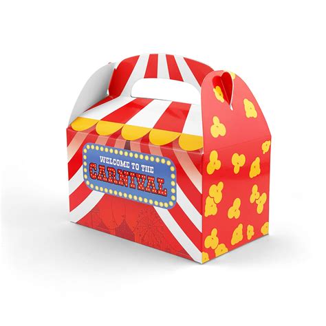 Buy Ifavor123 Carnival Circus Red White Stripes Magic Show Popcorn