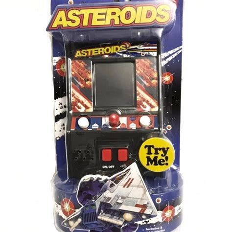 New Atari Asteroids Mini Arcade Game Retro Handheld 09542 Ebay