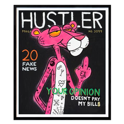 The Hustler Mikes Art