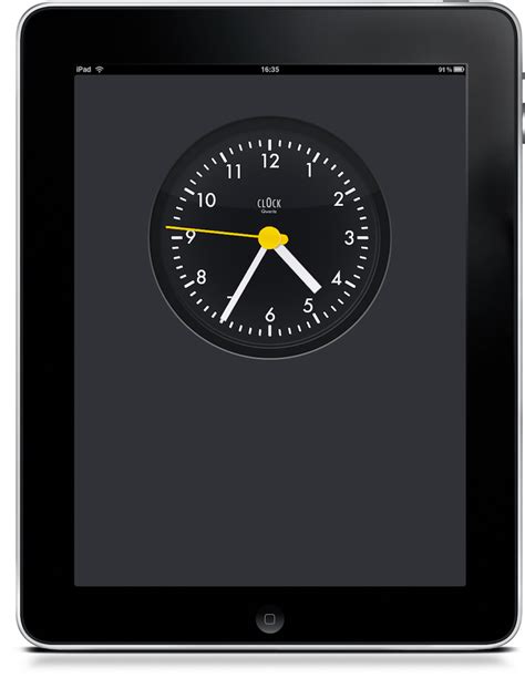 Everything you need under one roof. A Clock for the iPad, As a Web App - MacStories