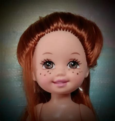 Kelly Dolls Clothes Naked Kelly Doll Red Brown Wow Freckles Htf