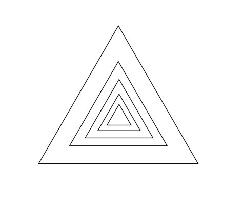 Triangle Shape For Coloring