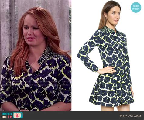 Wornontv Jessies Mixed Print Shirtdress On Jessie Peyton List Clothes And Wardrobe From Tv