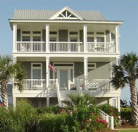 Coastal Home Plans On Pilings