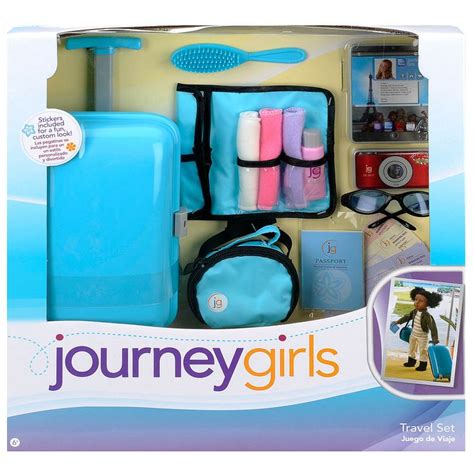 Enhance your play kitchen with food play sets, such as wooden appliances, pretend food and cookware. Journey Girls Travel Set - Toys R Us - Toys "R" Us | Dolls ...