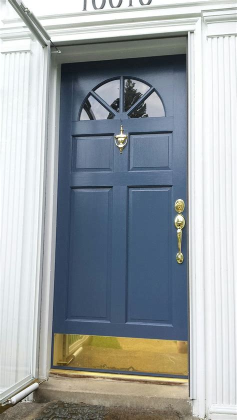 Diy Blue Front Door For Your Home Front Door Colors Painted Front