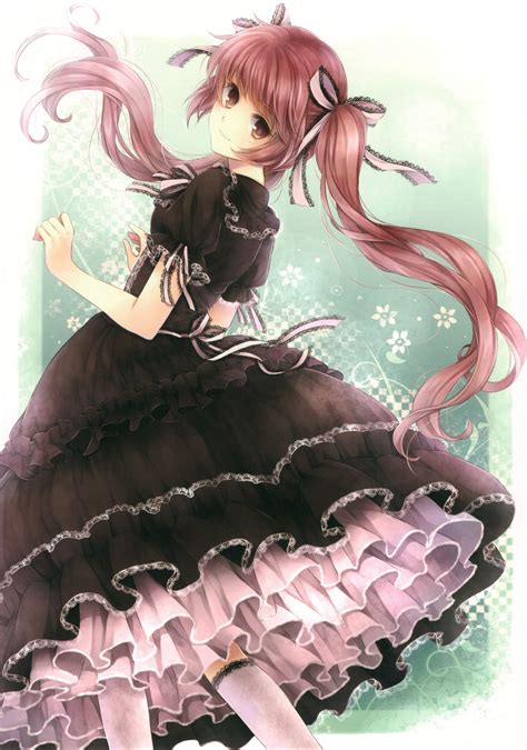 Anime Girl Wearing A Dress
