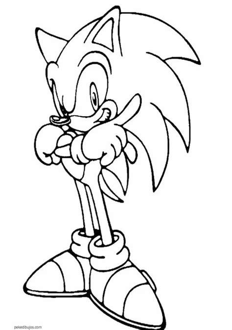 Dibujos Para Colorear Online Sonic Páginas Imprimibles