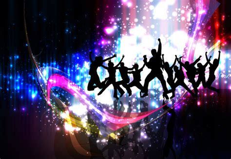 Free Vectors Colorful Party Night Celebration Background The Vector Art