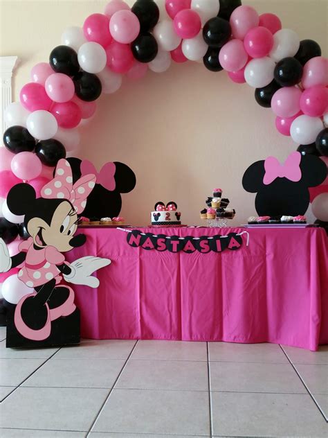 Minnie Mouse Polka Dots Birthday Party Ideas Photo 1 Of 4 Catch My