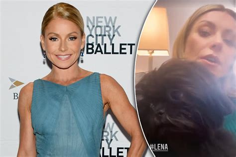 Kelly Ripa Adopts Rescue Dog Lena That Appeared On Live