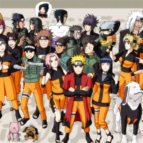 Naruto All Characters Wallpaper 4k Fondos De Pantalla Naruto