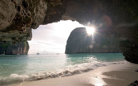 Beach Cave Wallpapers Top Free Beach Cave Backgrounds Wallpaperaccess