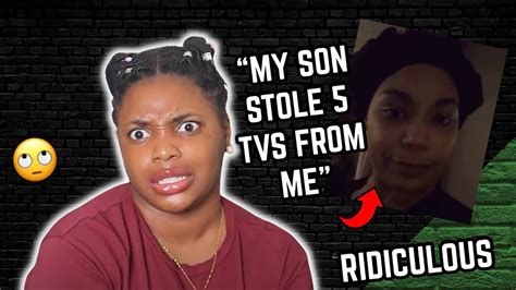 Mom Drags Son For Robbing Her On Ig Live Thee Mademoiselle Youtube