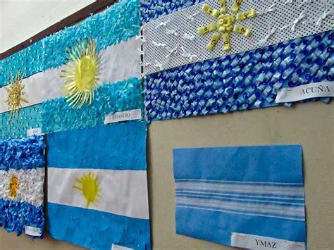 La bandera argentina tiene su fecha especial en donde se celebra todos los 20 de junio el dia de la creación de la bandera realizada por. Manualidades infantiles y bonitas para el 9 de julio 1816 ...