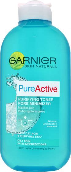 Garnier Skin Naturals Pure Active Purifying Toner Pore Minimizer 200ml