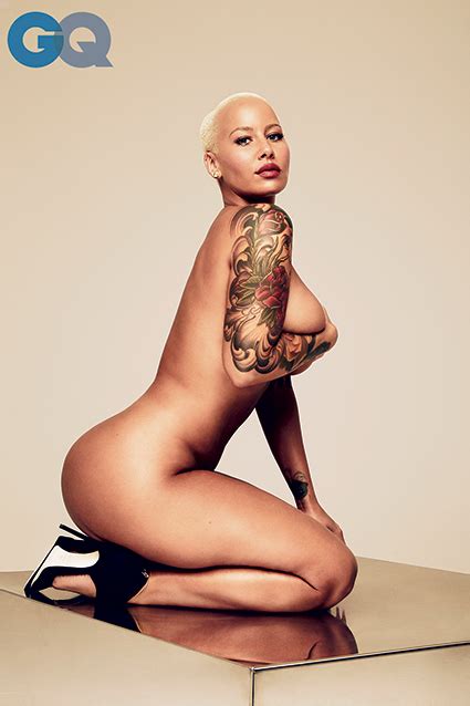 Welcome To Chitoo S Diary Amber Rose Poses Naked For Gq Magazine
