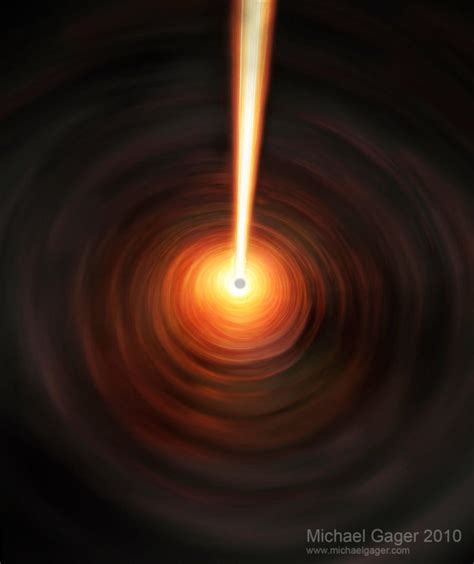 Quasar Supermassive Black Hole By Mike1851 On Deviantart
