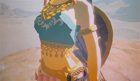 The Gerudo Outfit Scene Has A Very Different Tone When Playing As Linkle R Breath Of The Wild
