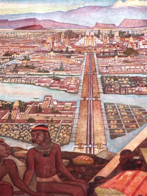 La Gran Tenochtitlan En Mural Alex Torres Flickr