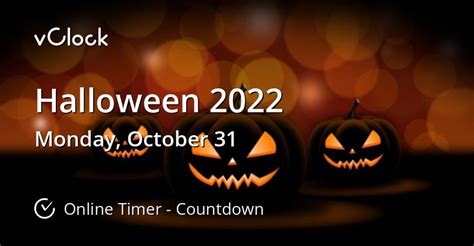 How Many Months Till Halloween 2022 Anns Blog