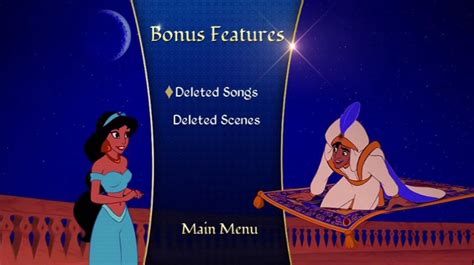 Aladdin 1992 Dvd Menus