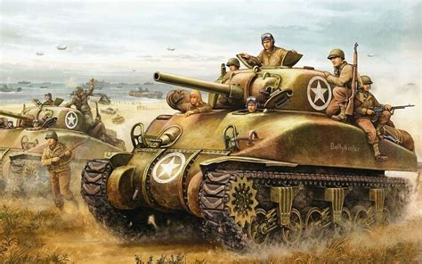 Sherman Military Drawings Military Artwork Wwii Vehicles Armored