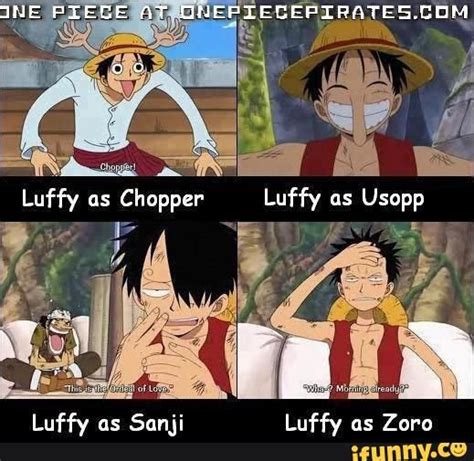 Luffy Ifunny One Piece One Piece Funny Luffy