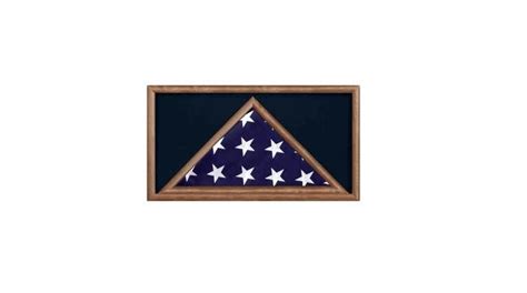 Buy Handmade Military Flag And Award Medal Display Case Shadow Box