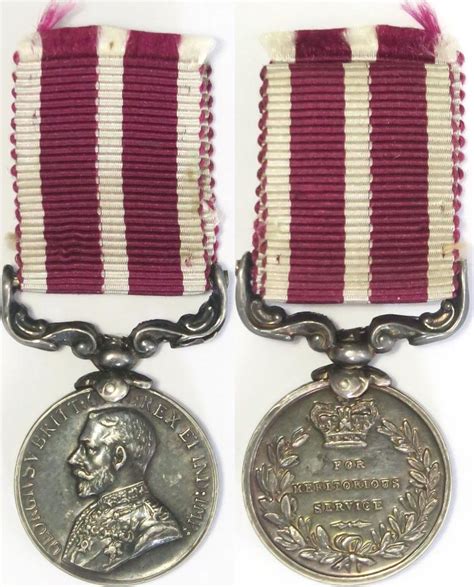 Great Britain 1910 16 Army Meritorious Service Miniature Medal Ef Ma