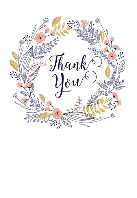 Ever Thankful Thank You Card Template Free Greetings Island