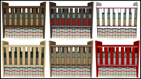 Download Sims 4 Pose Dear Baby Nursery Crib Mesh Deco