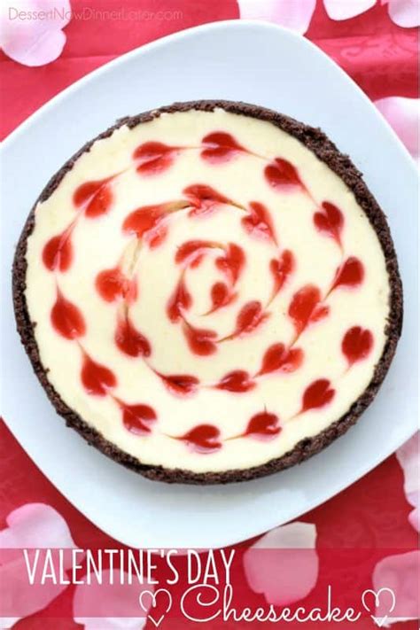 Valentine S Day Cheesecake Dessert Now Dinner Later