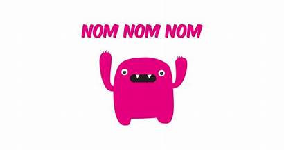 Nom Om Monster Funny Phone Cookie Teepublic