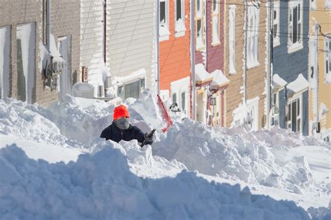 Newfoundland Snow State Of Emergency After Snowmageddon Hits Eastern