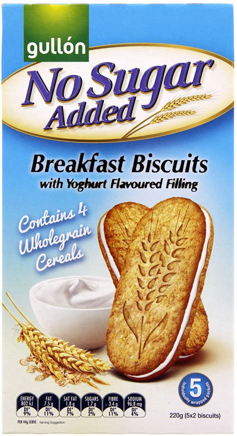 Gullon No Added Sugar Yogurt Breakfast Biscuits (220g) | at Mighty Ape NZ