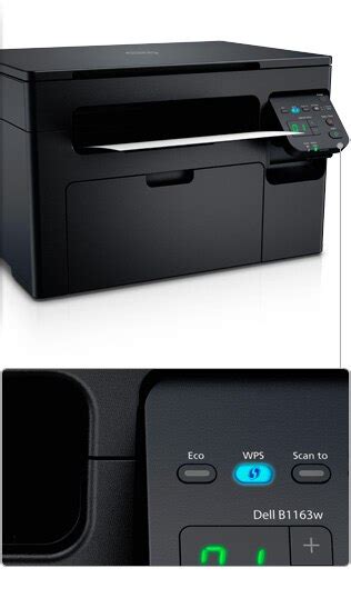 Impresora Multifunción Inalámbrica Láser Monocroma B1163w Dell Barbados