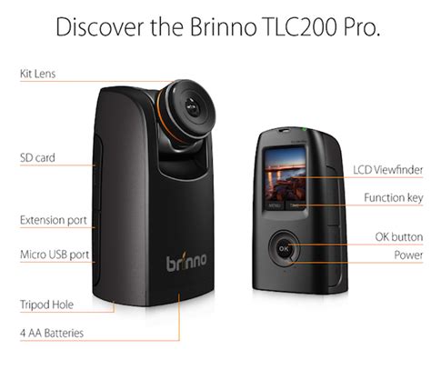 The tlc200 pro can then be used as a webcam for your computer! Meet the TLC 200 Pro, 'the world's first HDR timelapse camera'