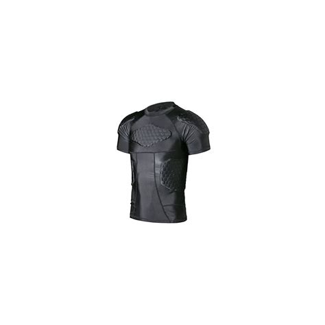 Tuoy Men S Padded Compression Shirt Protective Shirt Rib Chest